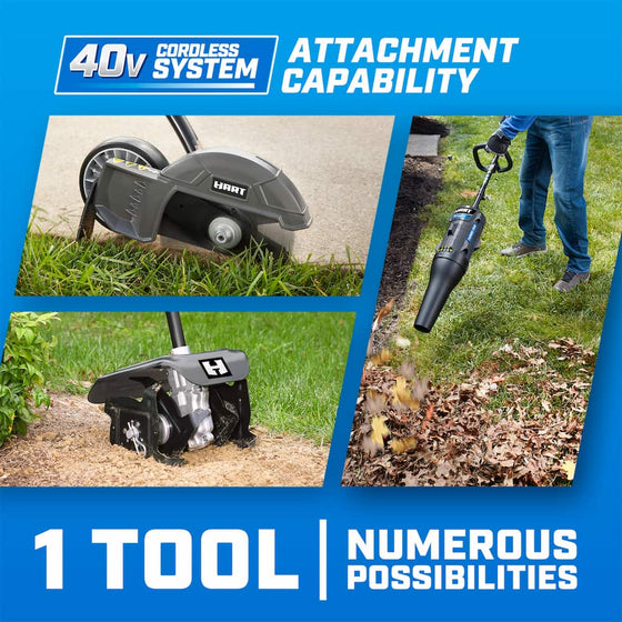 40V 15" String Trimmer Kit- Attachment Capable