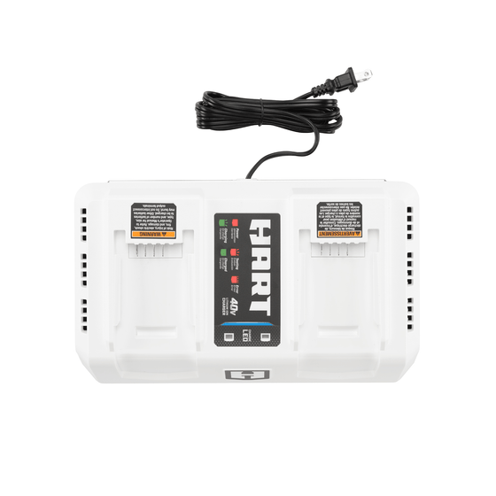40V Dual Port Rapid Charger