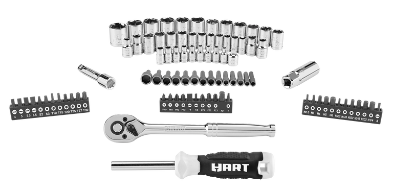 90 PC. Mechanics Tool Set